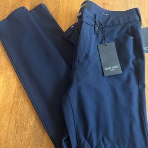 Nine West Womens Navy Pants